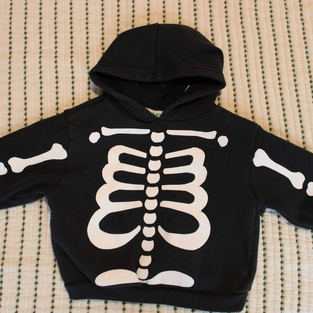 Miniwear kids skeleton sweatshirt - Picture 1 of 2